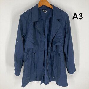 H by Halston blue light jacket sz 14